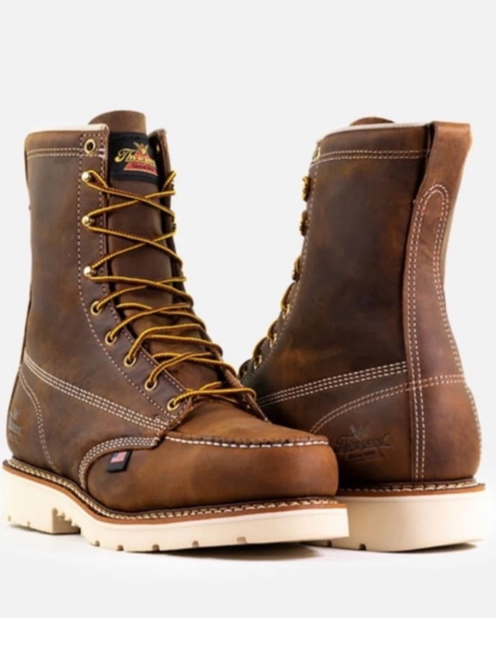 Thorogood American Heritage 8” Steel Toe Boot Size 10.5 2E NWT